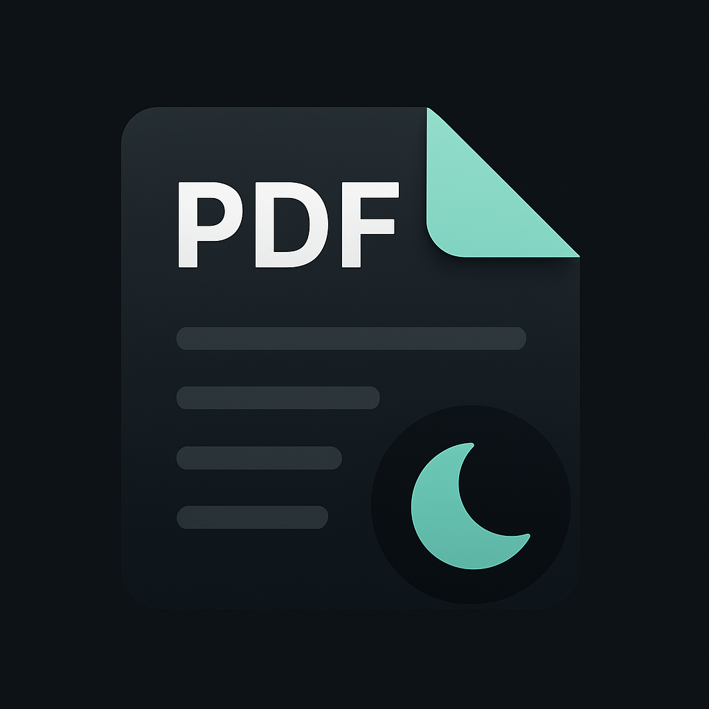 PDFDarkMode Icon